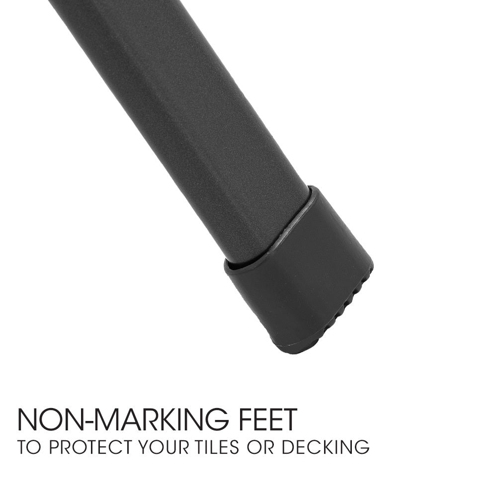 FORTIA 2pc Outdoor Dining Chair Set, for Outside with E-coating 6