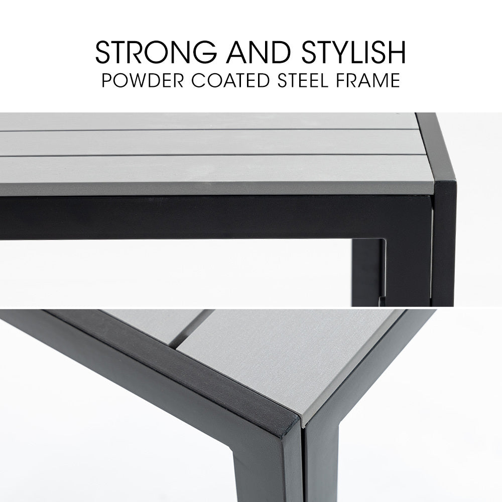 Fortia 90 x 90cm Outdoor Dining Table, Square, Furniture for Outside 5