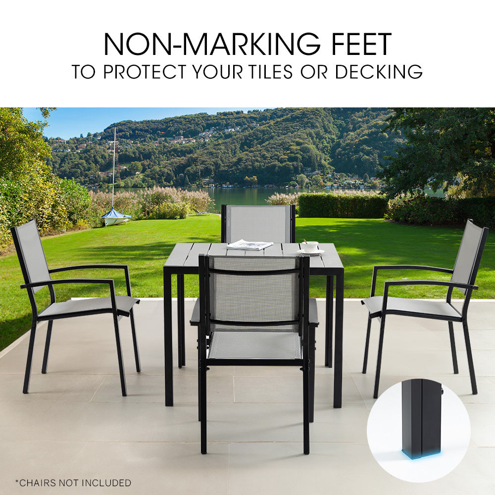 Fortia 90 x 90cm Outdoor Dining Table, Square, Furniture for Outside 6