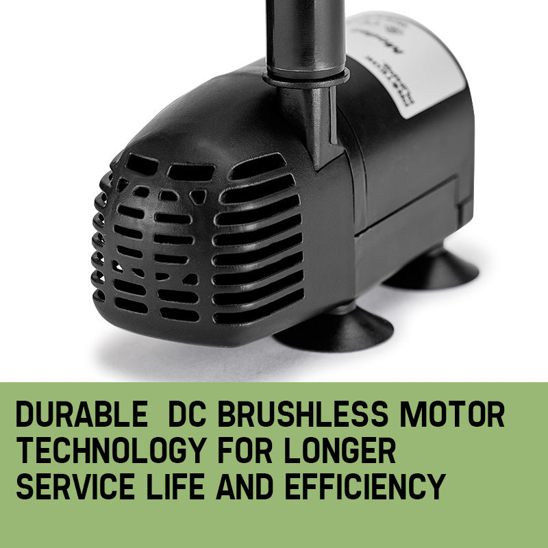 Protege 20W Solar Fountain Submersible Water Pump Power Panel Kit Garden Pond 3