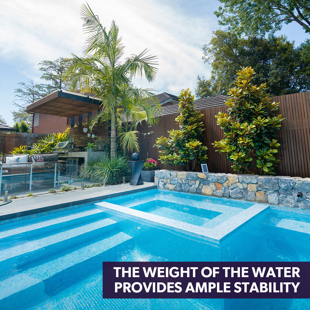 PROTEGE Solar Water Fountain Pump Twisted Design Outdoor with LED Lights - Black 7