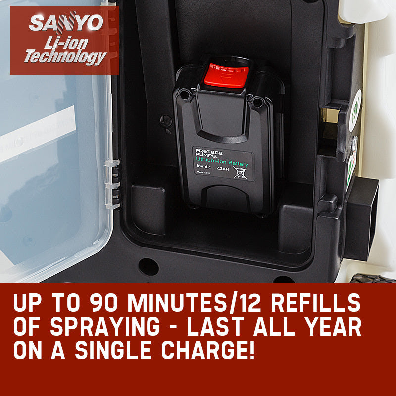 PROTEGE 15L Garden Weed Sprayer Multifunction Backpack Fertilizing Watering Farm 3