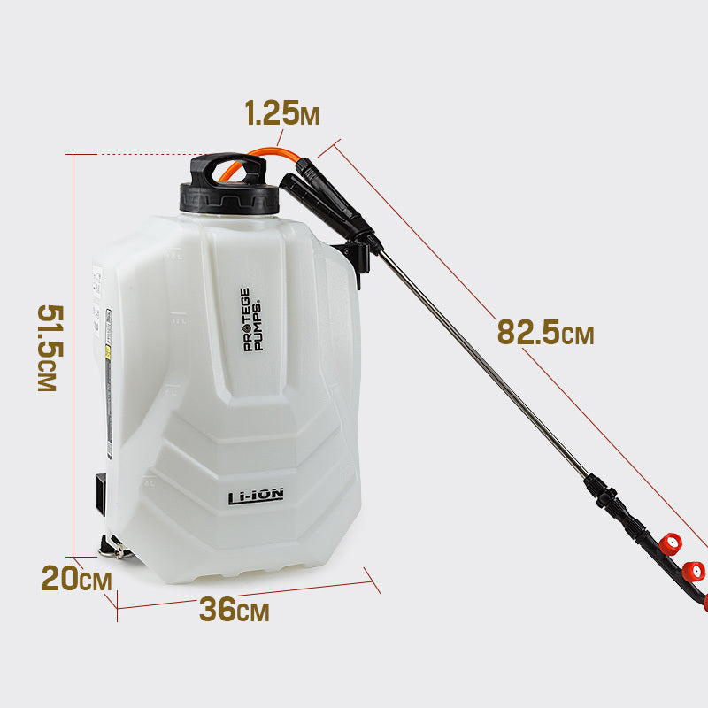 PROTEGE 15L Garden Weed Sprayer Multifunction Backpack Fertilizing Watering Farm 6