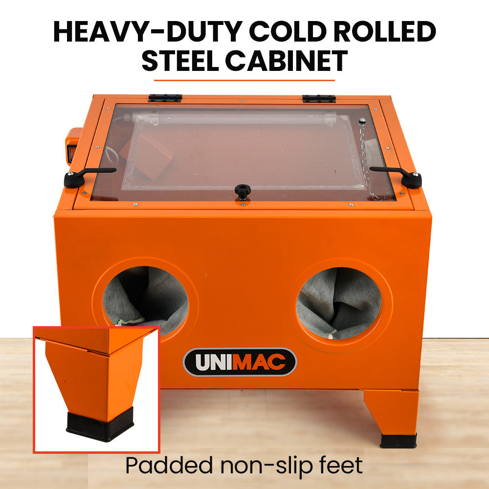 Heavy Duty Steel | LED Light | 100PSI Max Pressure 3