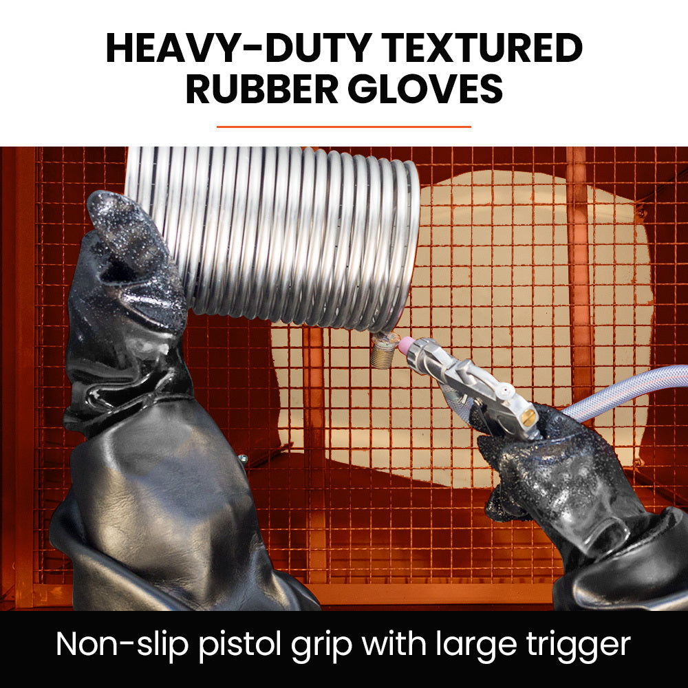 Heavy Duty Steel | LED Light | 100PSI Max Pressure 8