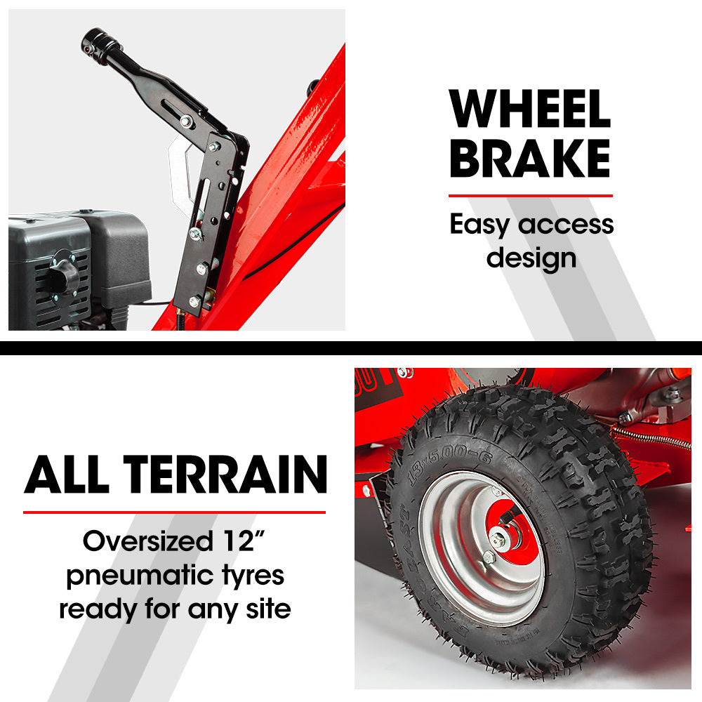 BAUMR-AG 15HP Commercial Petrol Tree Stump Grinder 10