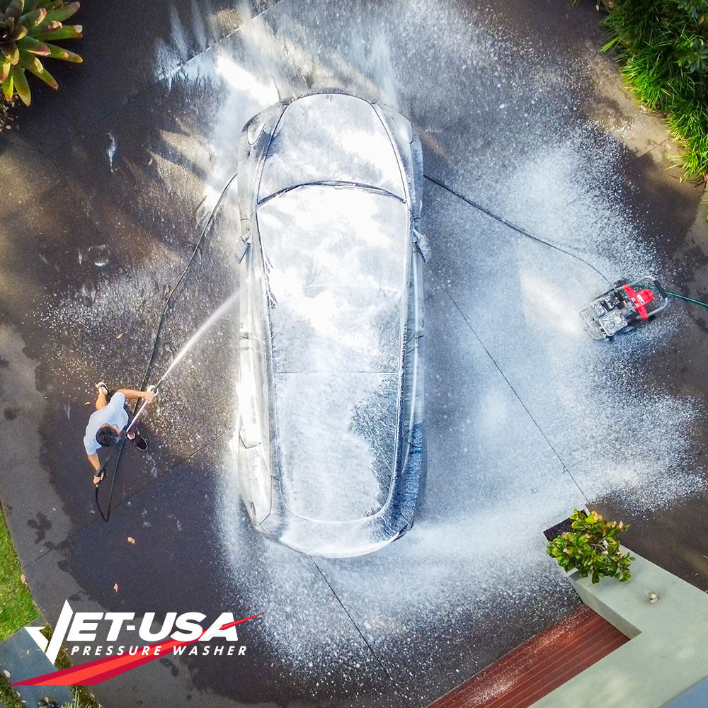 Jet-USA Soap Foam Snow Cannon with 1L Bottle, Works with Petrol and some Electric Pressure Washers 3