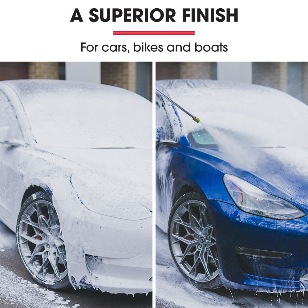 Jet-USA Soap Foam Snow Cannon with 1L Bottle, Works with Petrol and some Electric Pressure Washers 8