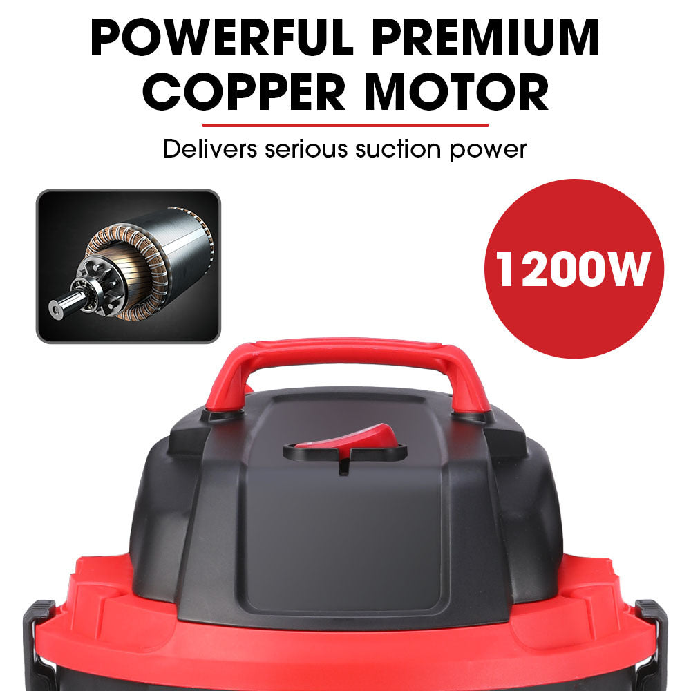 Baumr-AG 30L 1200W Wet and Dry Vacuum Cleaner, with Blower, for Car, Workshop, Carpet 4