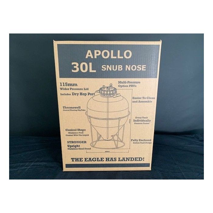 Keg King - Apollo 30L Snub Nose Fermenter 8