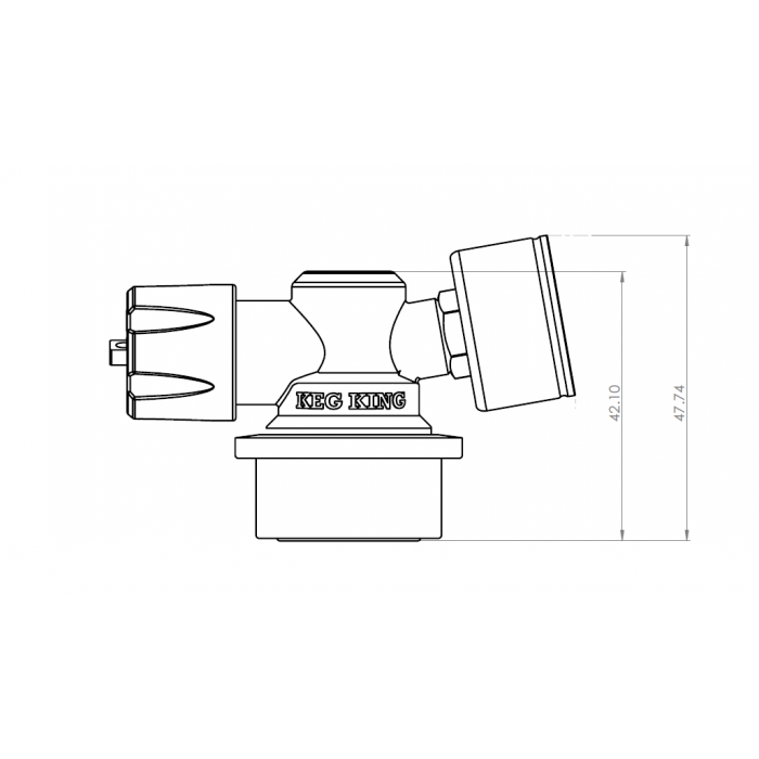 Keg King Spundy Valve 7
