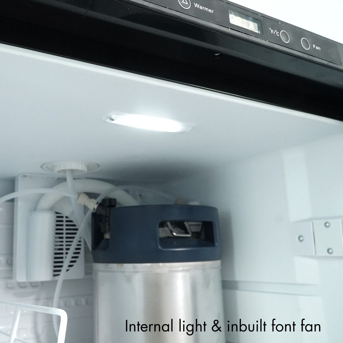 Keg King - Kegmaster XL Premium Kegerator - Fridge Pack 6