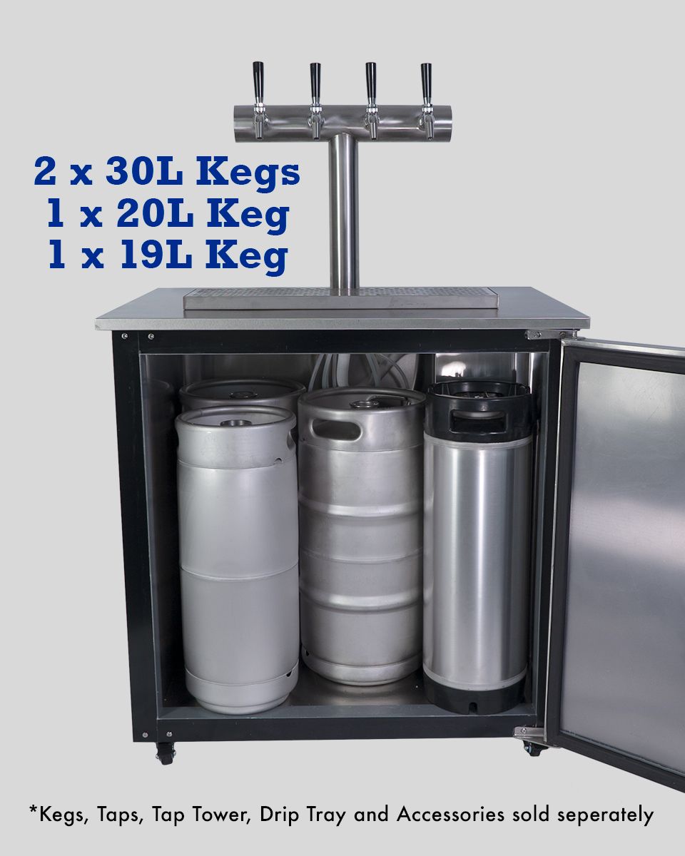Keg King - KegMaster Solstice - 6 Keg 12volt DC Kegerator 13