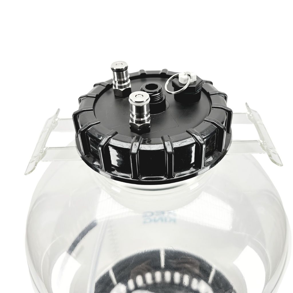 Keg King - Chubby Apollo 30L Fermenter with Wide Mouth and Integrated Handles 5