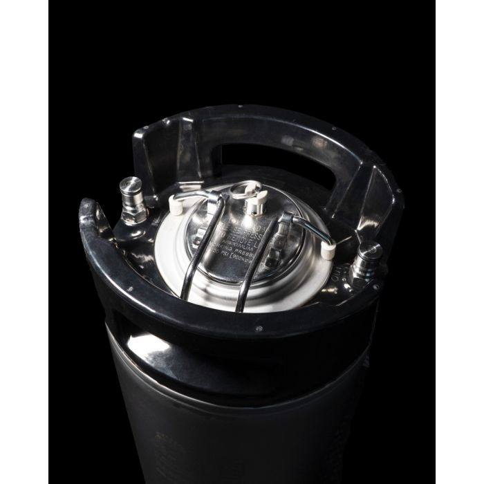 Keg King - 19L Ball Lock Keg New Passivated Finish 3