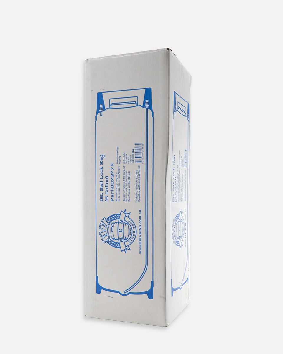 Keg King -  True Blue 19L Ball Lock Cornelius "corny" keg 4