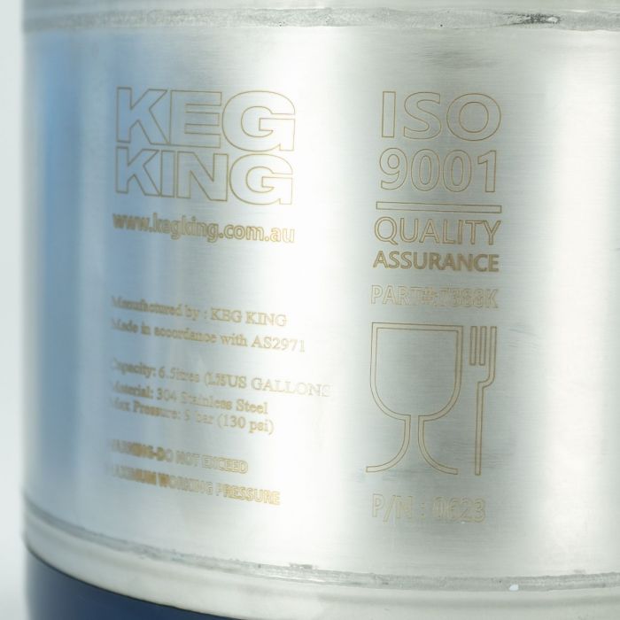 Keg King- True Blue 6.5L Ball Lock Cornelius Corny 3