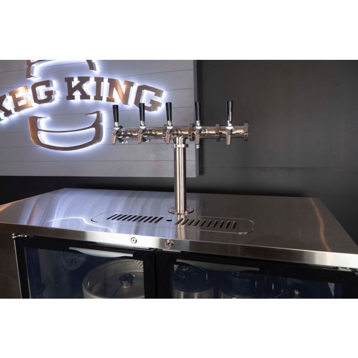 Kegerator - KegMaster Super Deluxe - Two Door Small 3