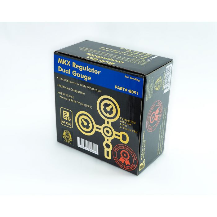 Keg King - Gas Regulator MKX For CO2 6