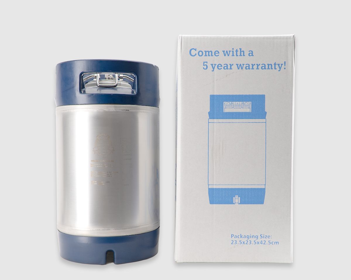 Keg King - Limited Edition True Blue 9.5L Ball Lock Cornelius "corny" keg 3