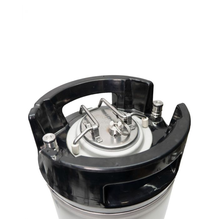 Keg King - 9.5 Litre Ball Lock Keg Passivated Finish 3