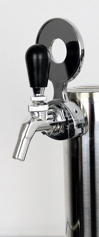 Decal Holder 82mm Chrome Plated Plastic 3