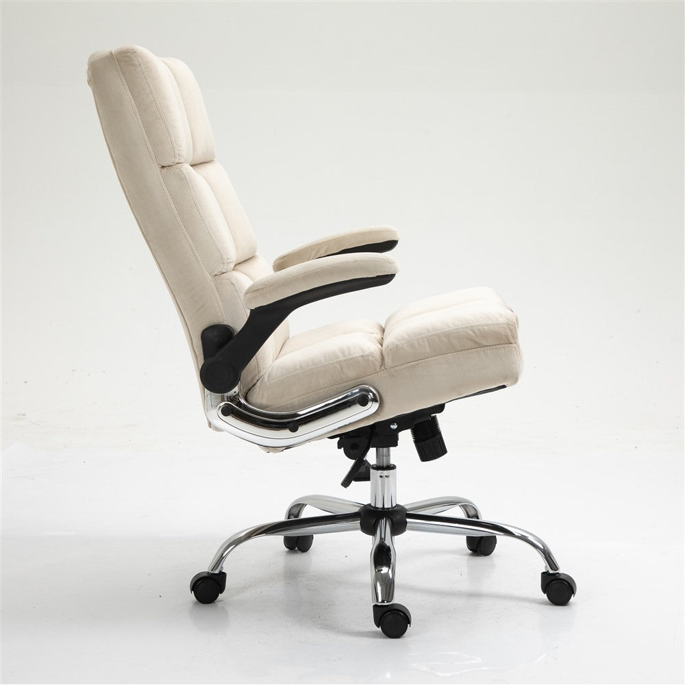 Velvet Home Ergonomic Swivel Adjustable Tilt Angle and Flip-up Arms Office Chair 6