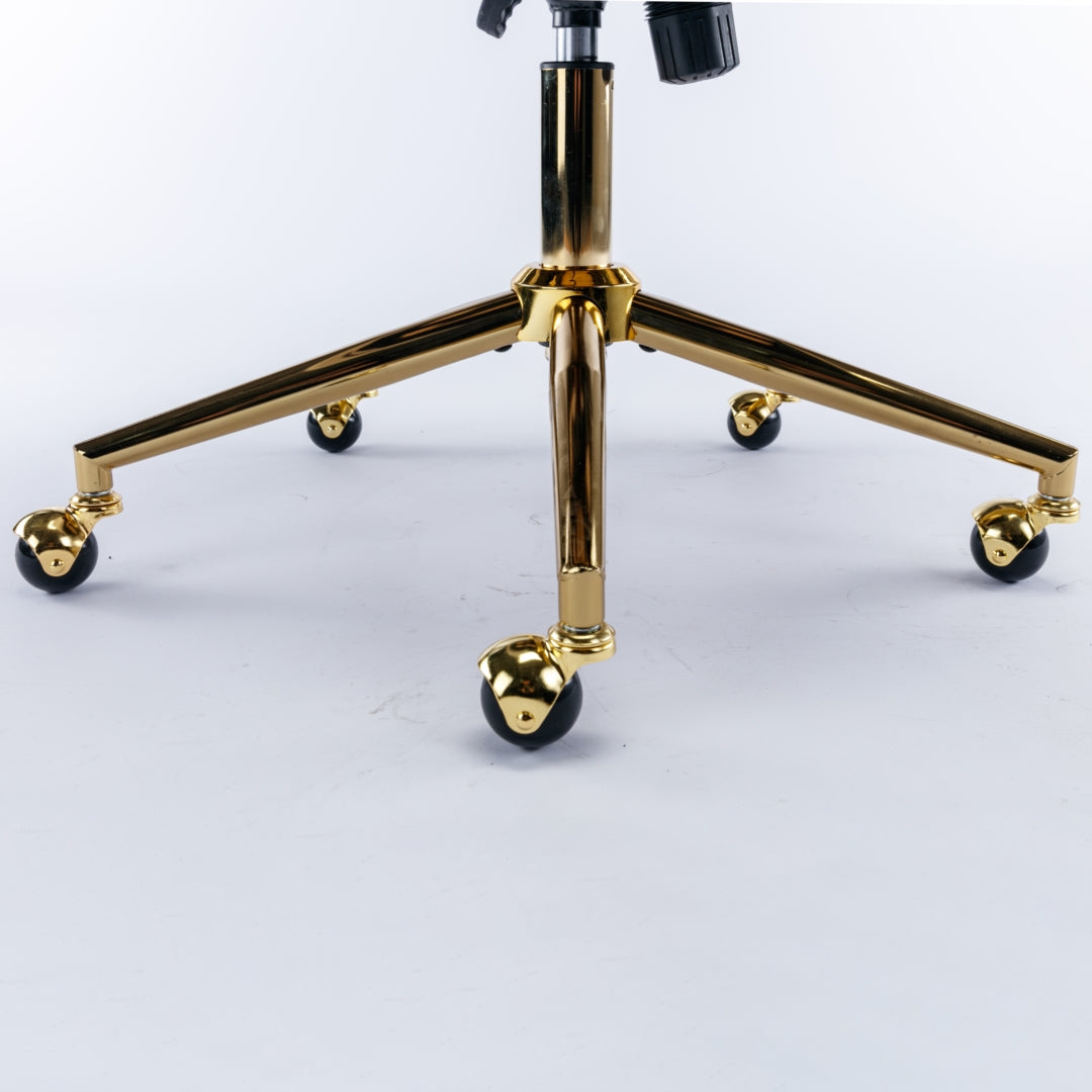 Velvet Home Office Chair- Beige 11