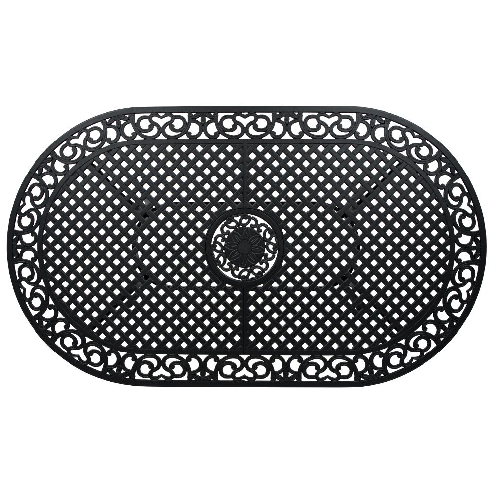 Fiji oval dining table 5