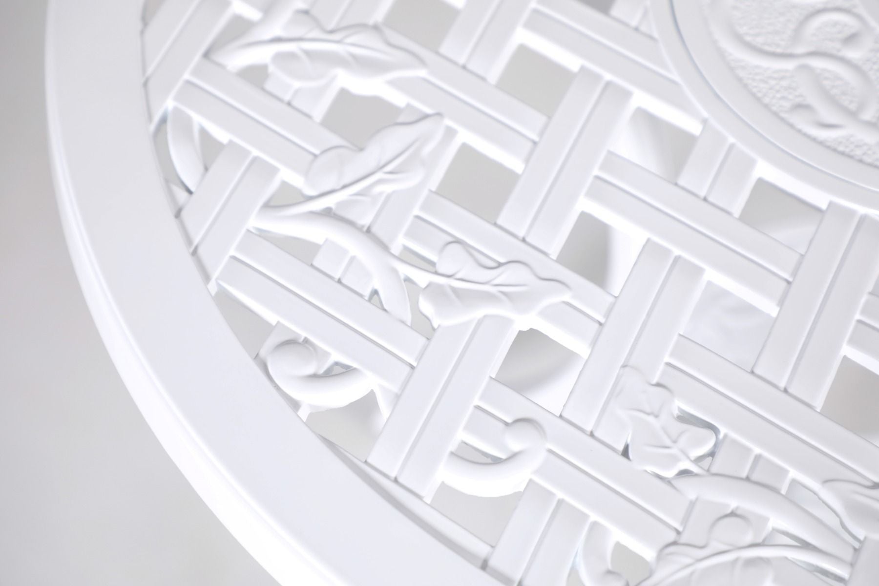 Remy Aluminium Table White 3