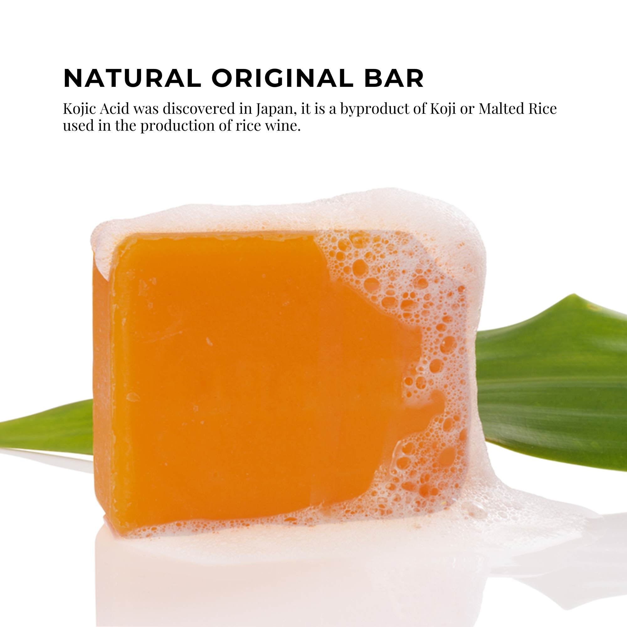 5x 135g Kojie San Soap Bars - Original Kojic Acid Bars 5
