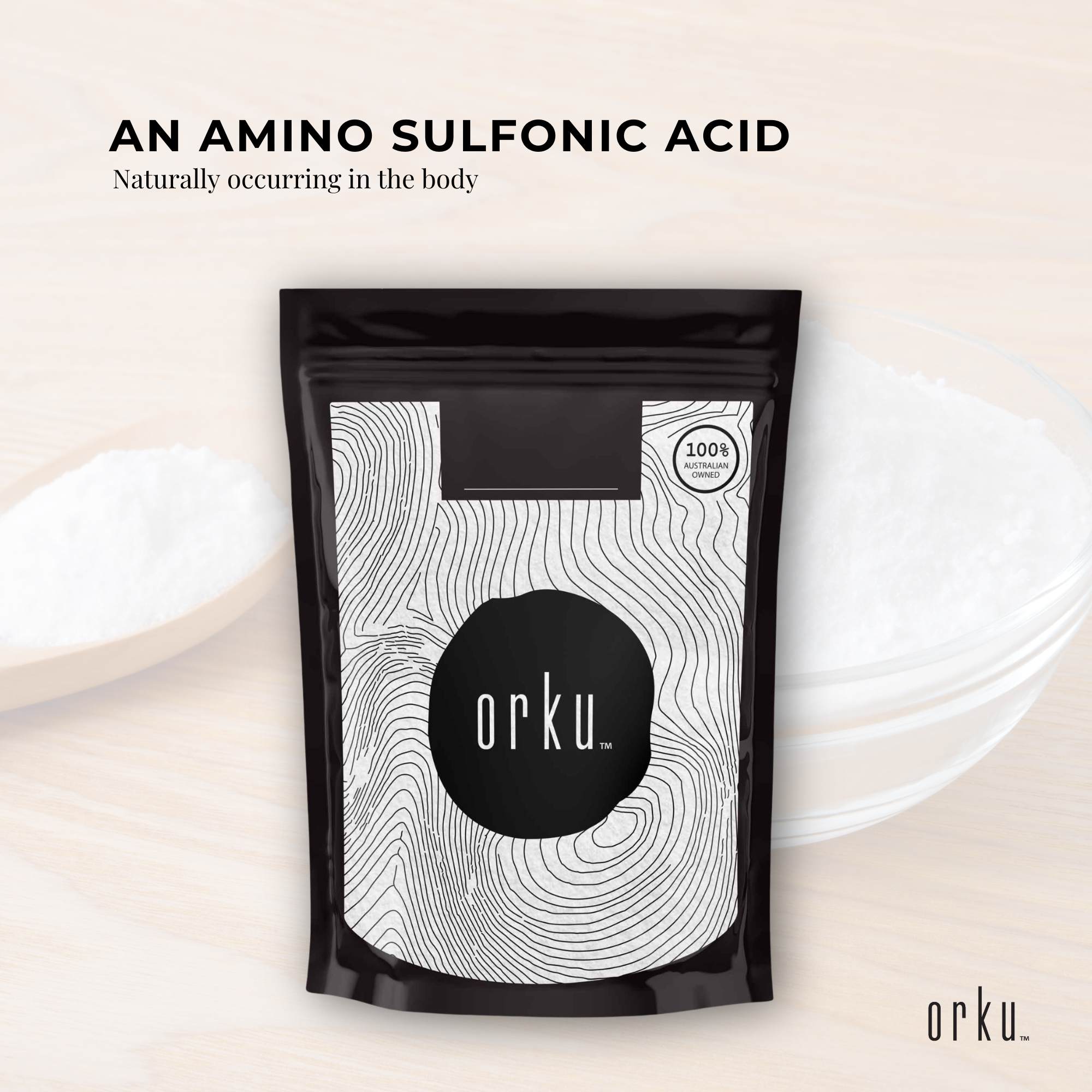 100g Taurine Powder - Pure Amino Acid Food Grade L-Taurine Vitamin Supplement 4