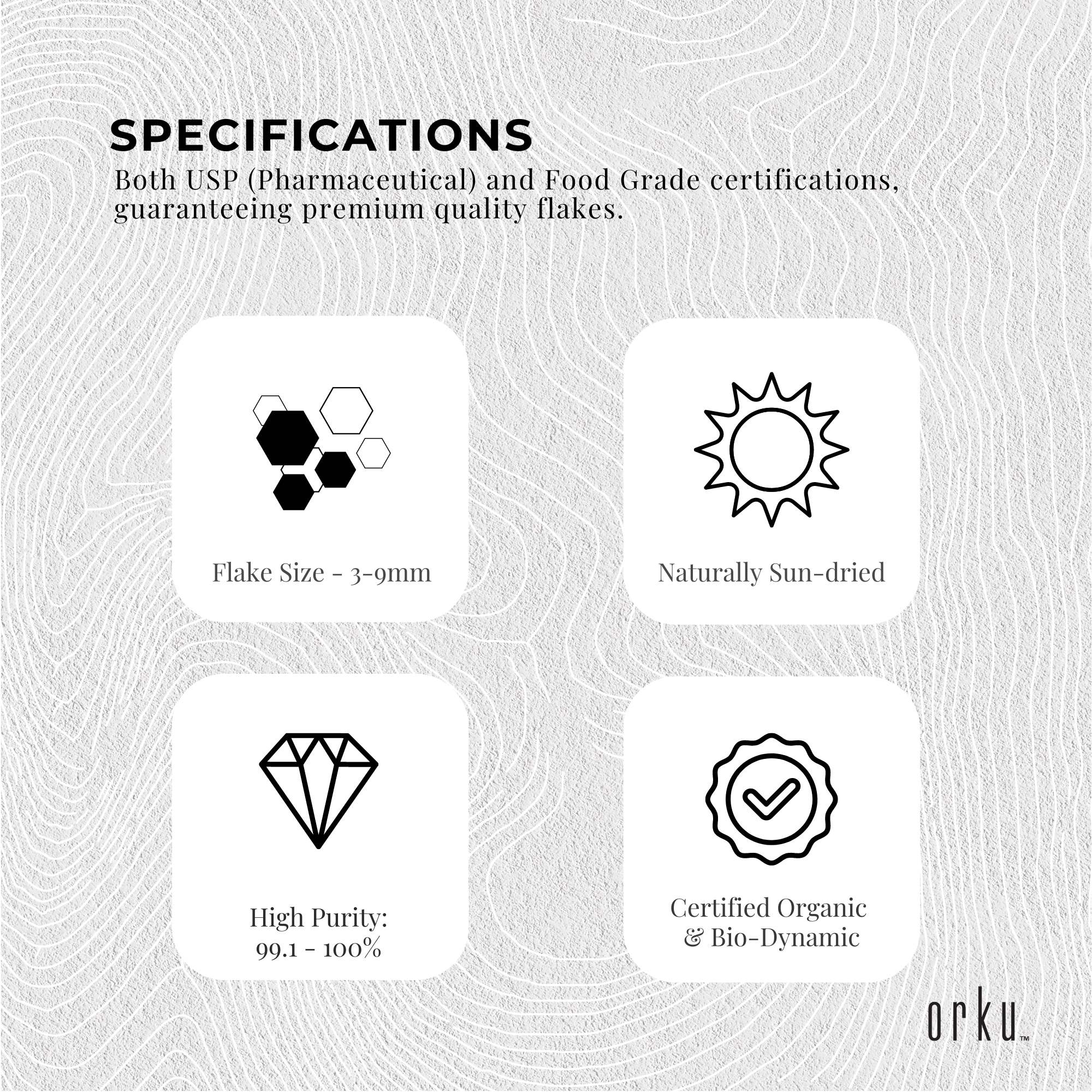 5Kg Magnesium Chloride Flakes Hexahydrate - Organic USP Food Grade Bath Salt 9