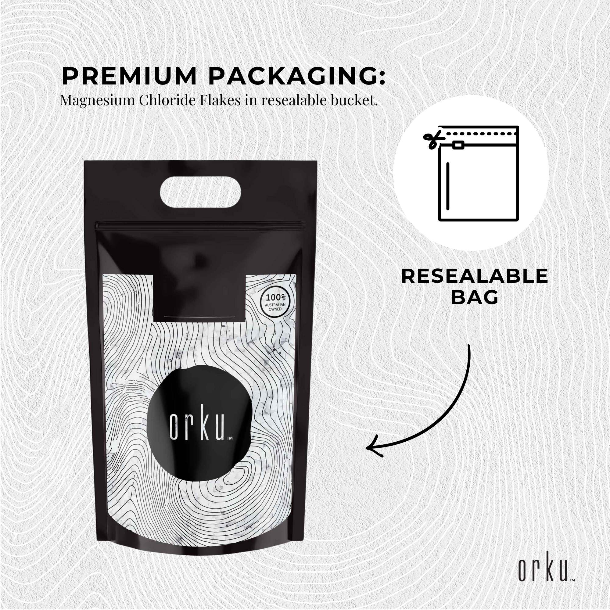 10Kg Magnesium Chloride Flakes Hexahydrate - Organic USP Food Grade Bath Salt 7