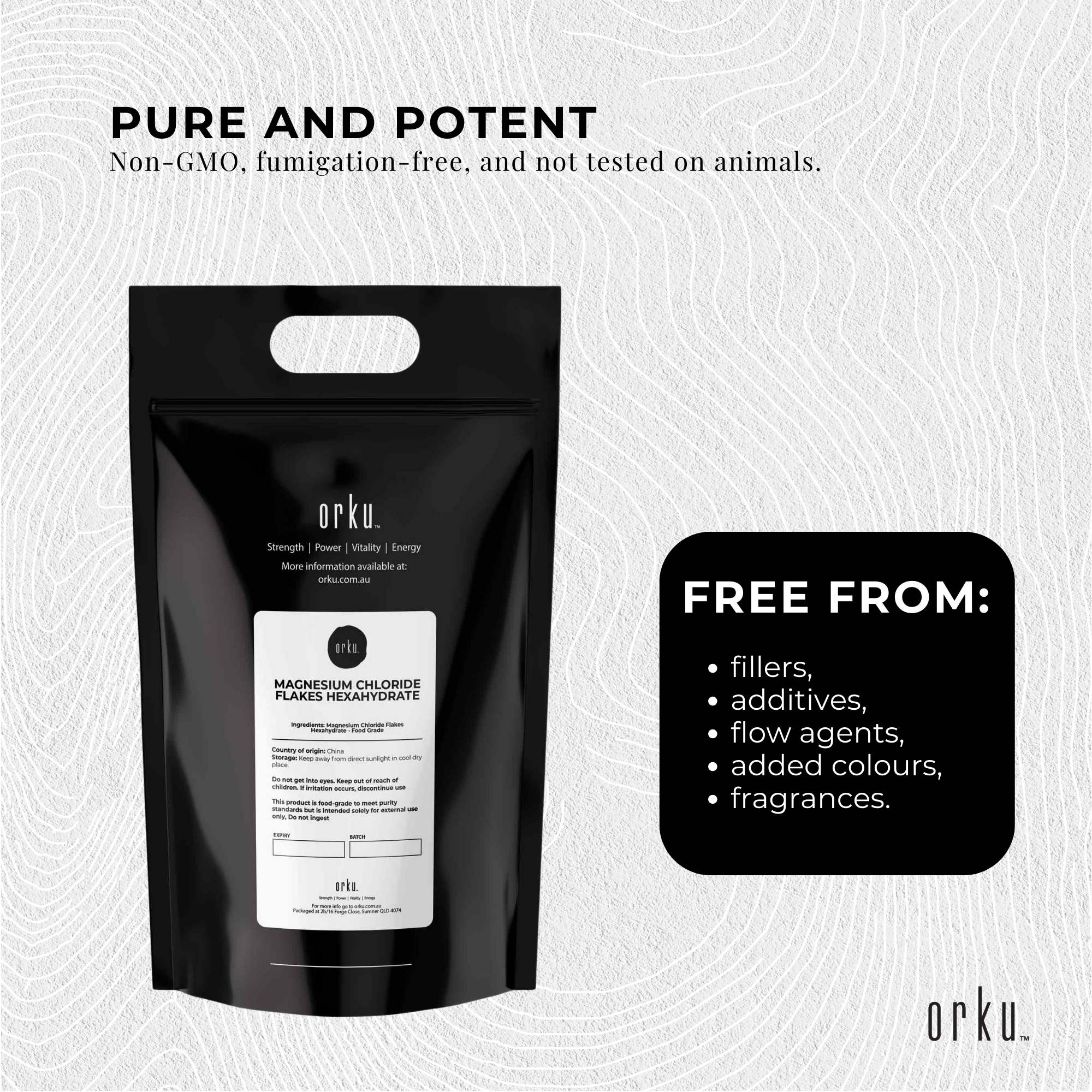 20Kg Magnesium Chloride Flakes Hexahydrate - Organic USP Food Grade Bath Salt 3