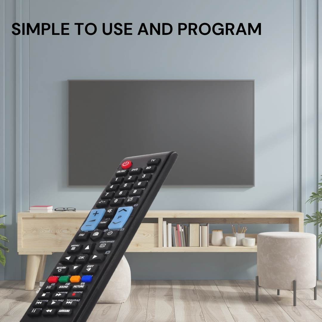 Tooleroo Universal Smart TV Remote Control Compatible With Sharp LG and more 3