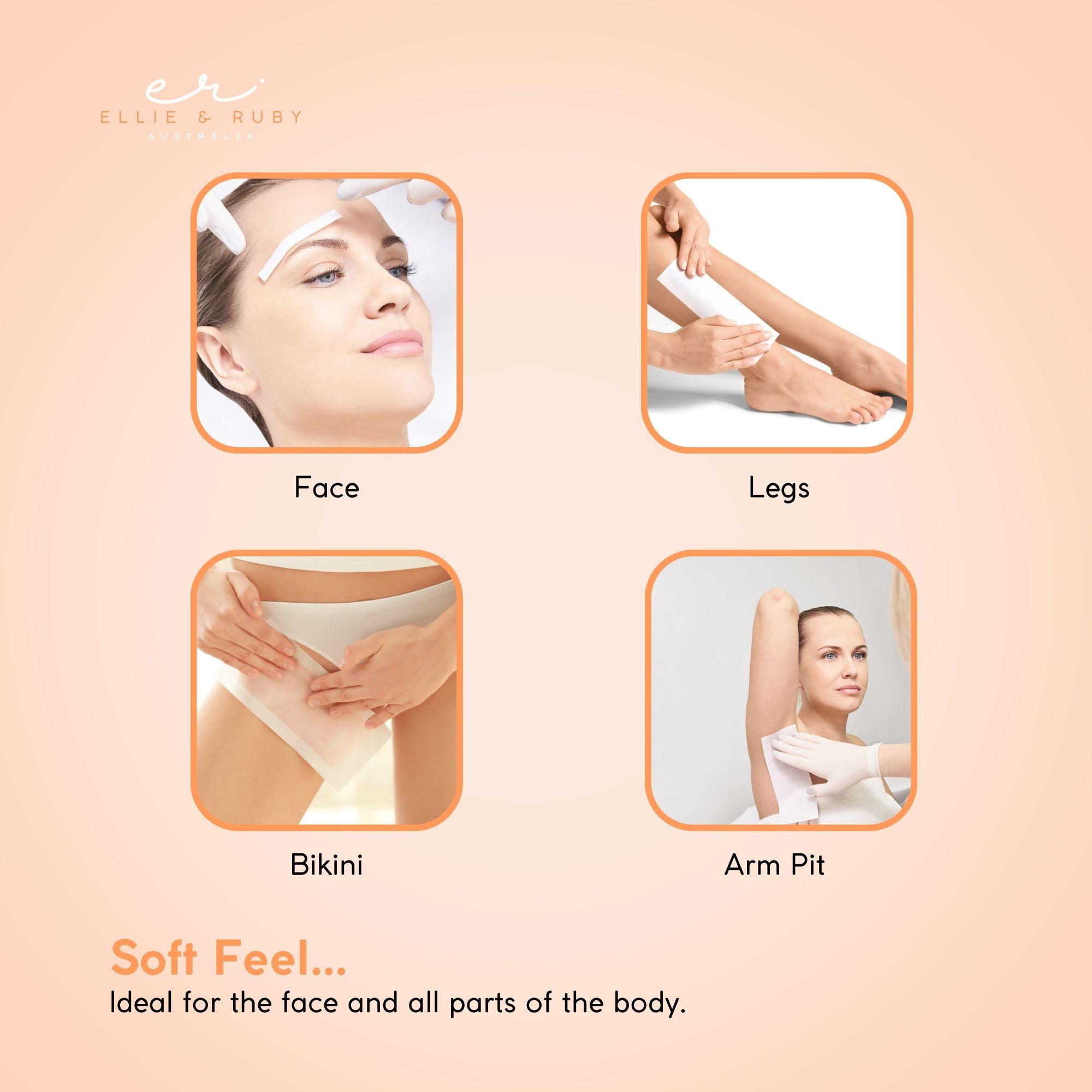 100 Yards 91m Wax Roll  - 70gsm Non Woven Disposable Hair Removal Waxing Strips 5