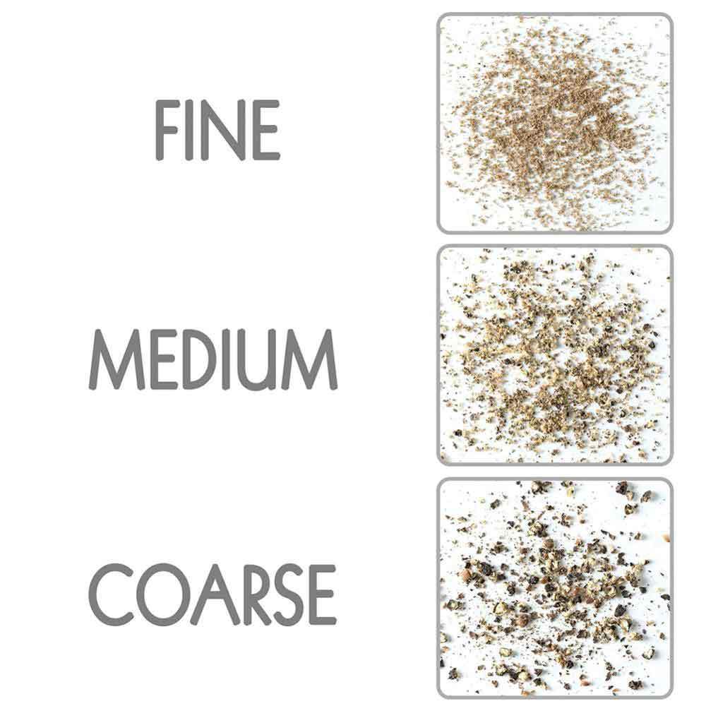 Electric Battery Salt or Pepper Grinder Adjustable Shakers Automatic Stainless Mill 10