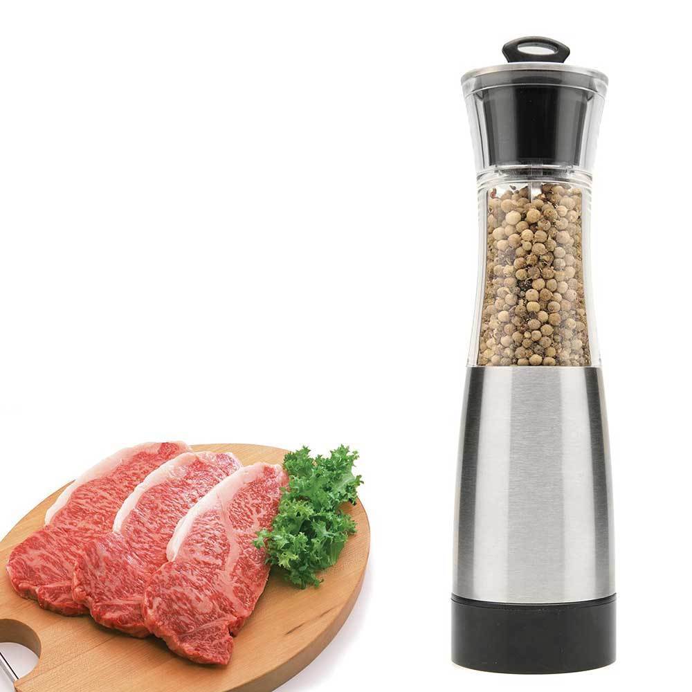 Gravity Salt or Pepper Grinder - Automatic Twist Grind Shakers Mills Electric 7