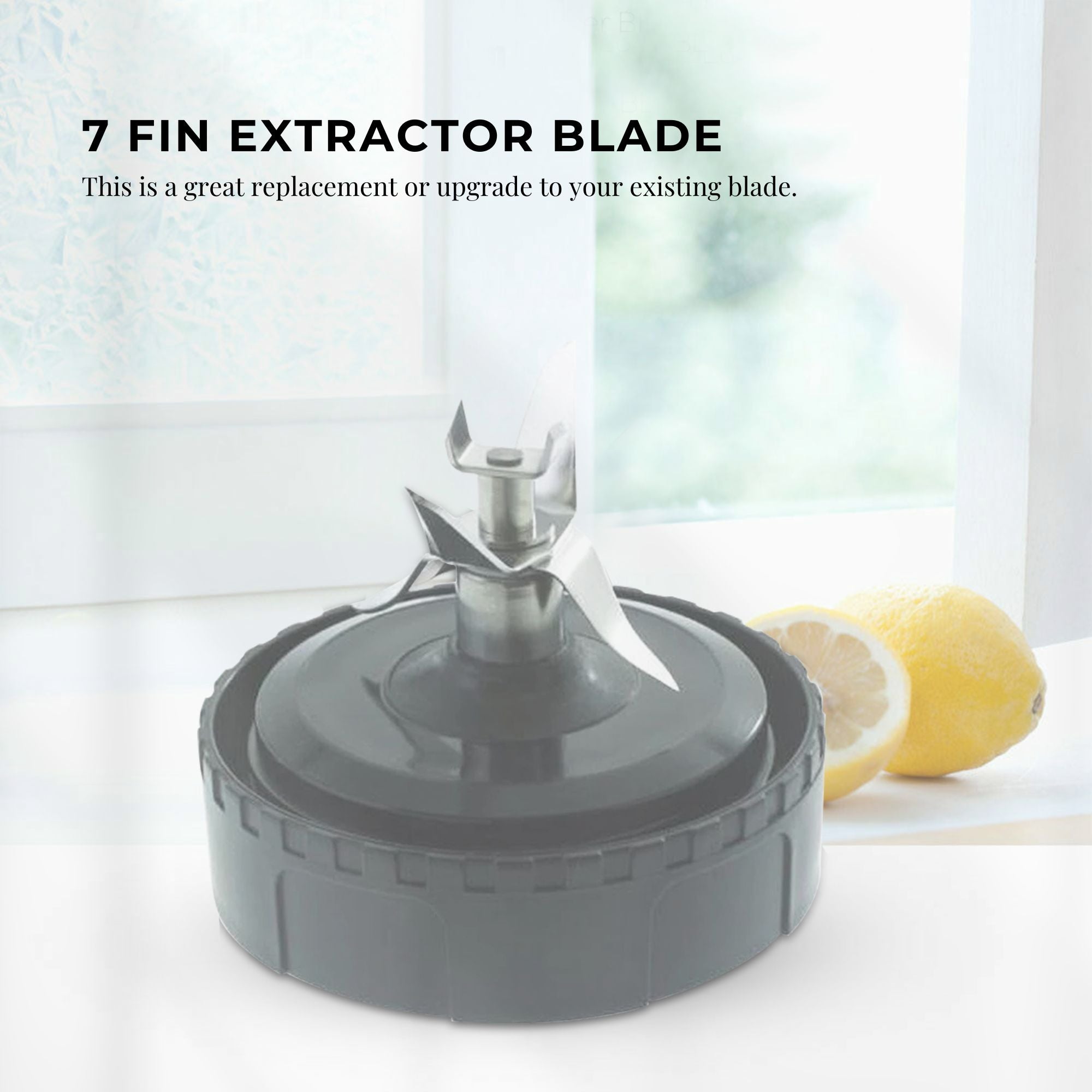 For Nutri Ninja Extractor Blade - 7 Fin Connection Replacement Blender Parts 5