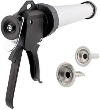 15" Beef Jerky Gun Food Grade Aluminium - Homemade Sausage Making Cannon Kit 3