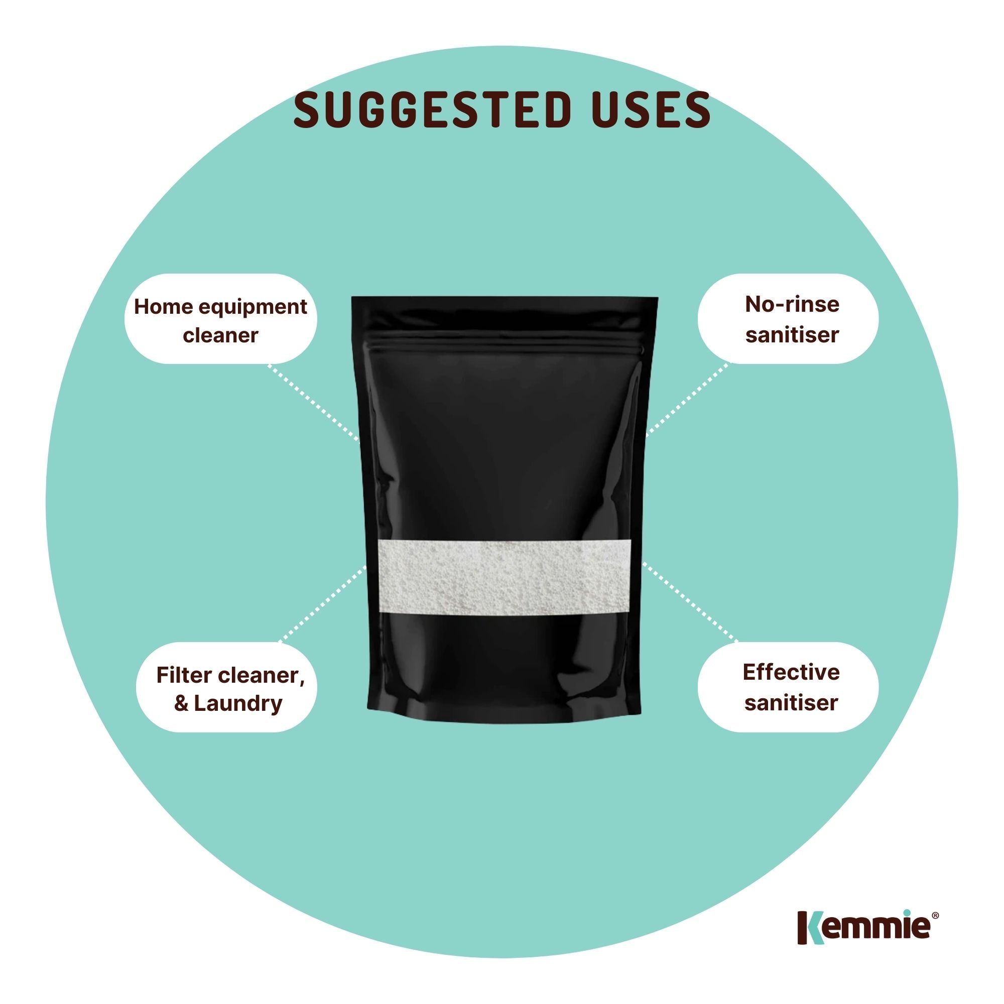 100g Sodium Percarbonate - Eco Laundry Cleaner Brewing Sanitiser Oxygen Bleach 7