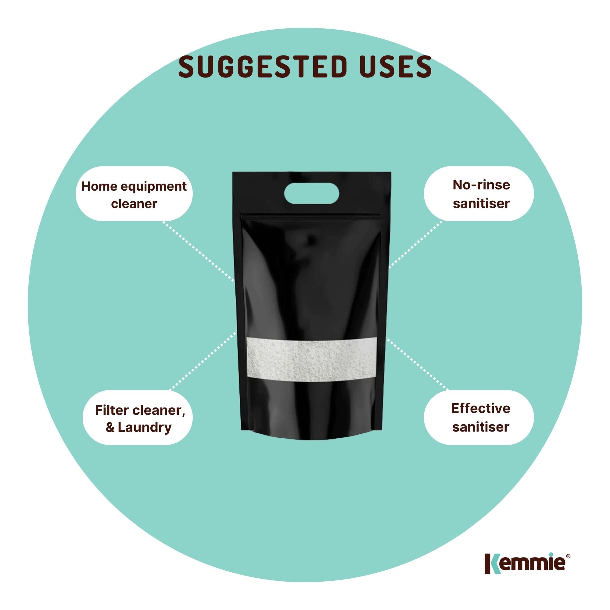 Bulk 10Kg Sodium Percarbonate - Eco Laundry Cleaner Brew Sanitiser Oxygen Bleach 7