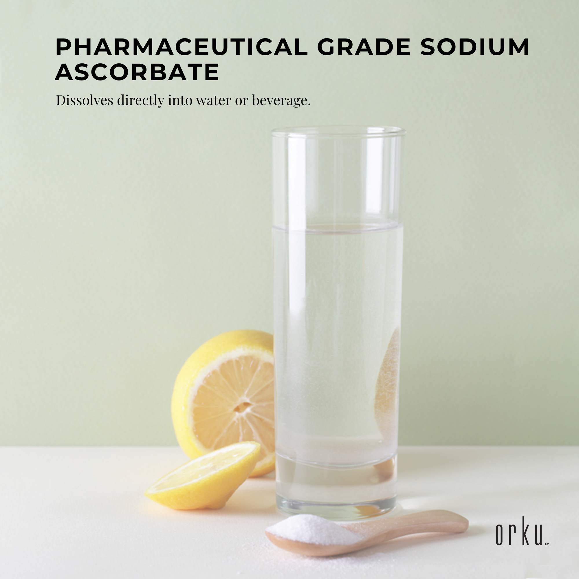 1.2Kg Sodium Ascorbate Powder - Tub Vitamin C Pharmaceutical Grade Ascorbic Acid 6