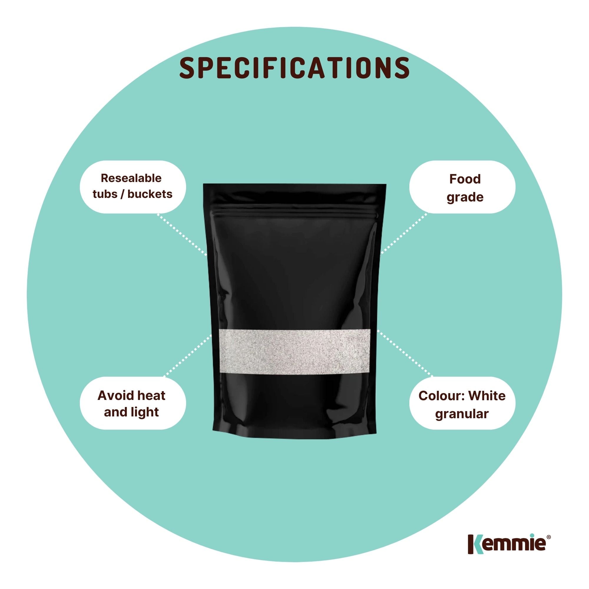 50g Potassium Sorbate Granules Food Grade Preservative Cosmetics Brew Skin E202 8