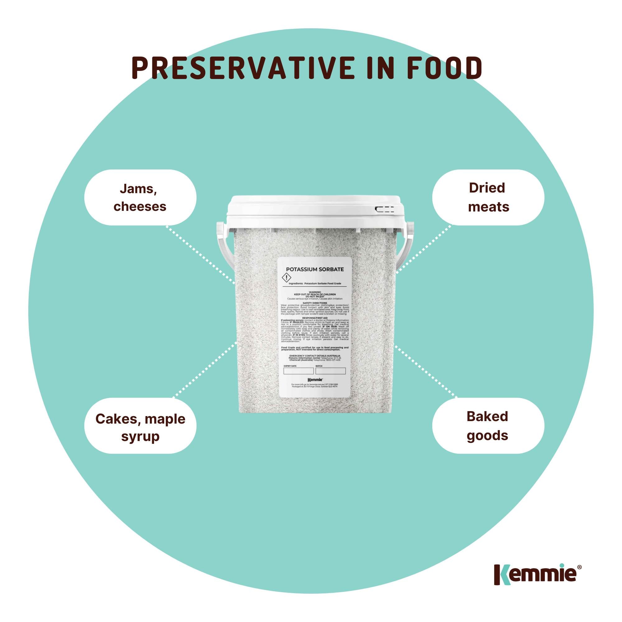 500g Potassium Sorbate Granules Food Grade Preservative Cosmetics Brew Skin E202 7