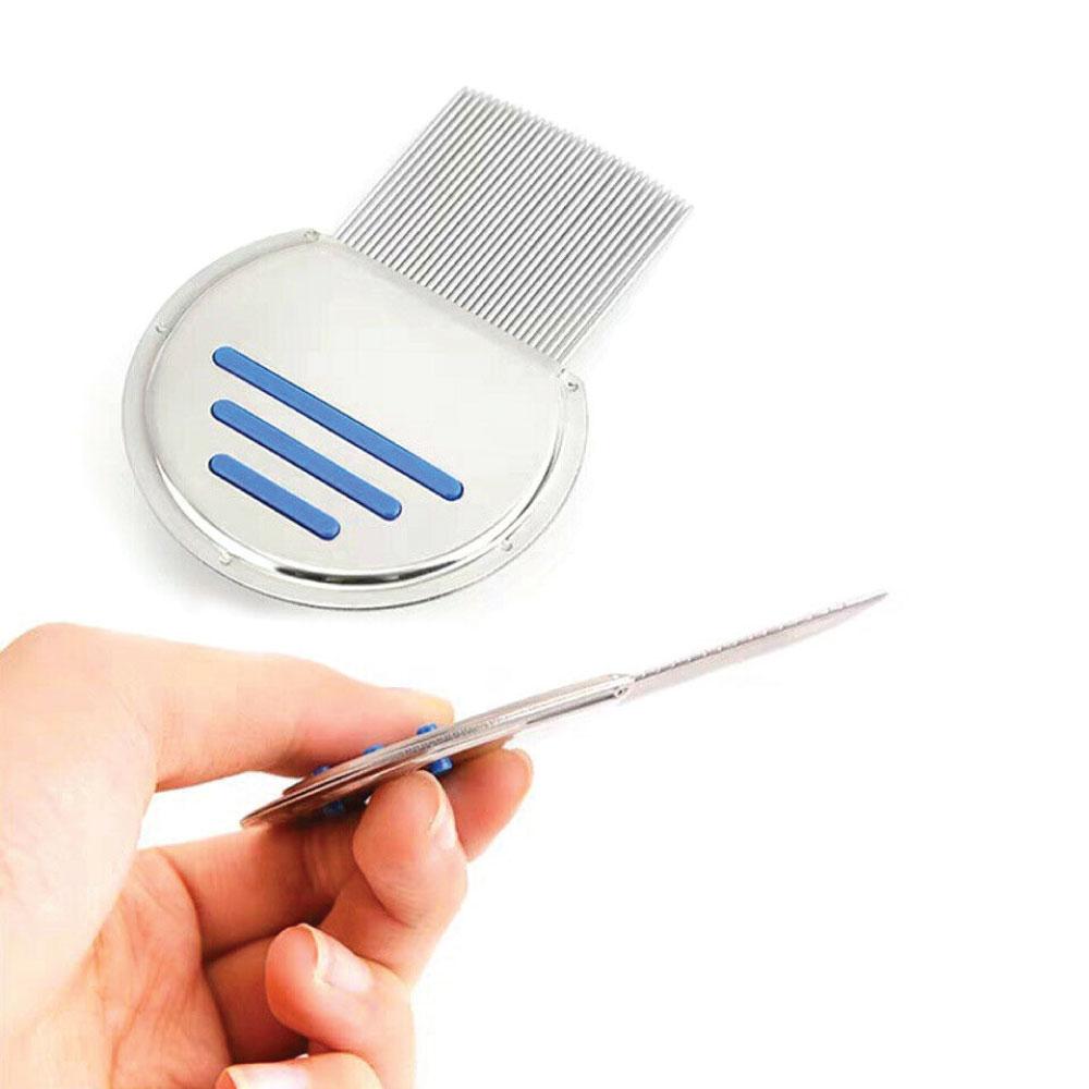 Head Lice Hair Comb - Stainless Steel - Nits Egg Flea Removal 6