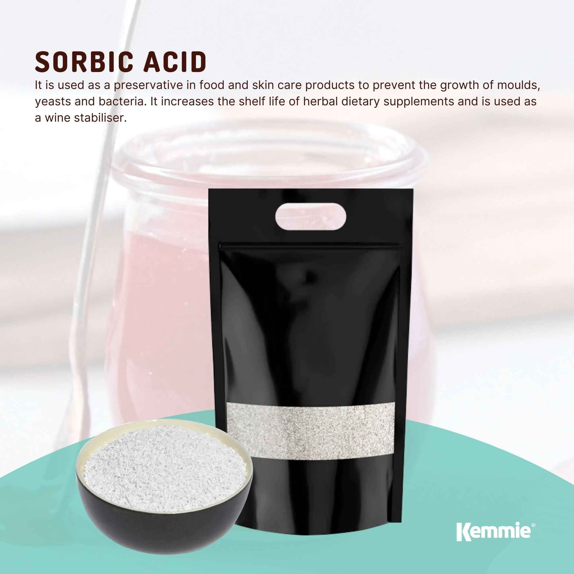 Bulk 10Kg Potassium Sorbate Granules Food Grade Preservative Cosmetics Brew Skin 4