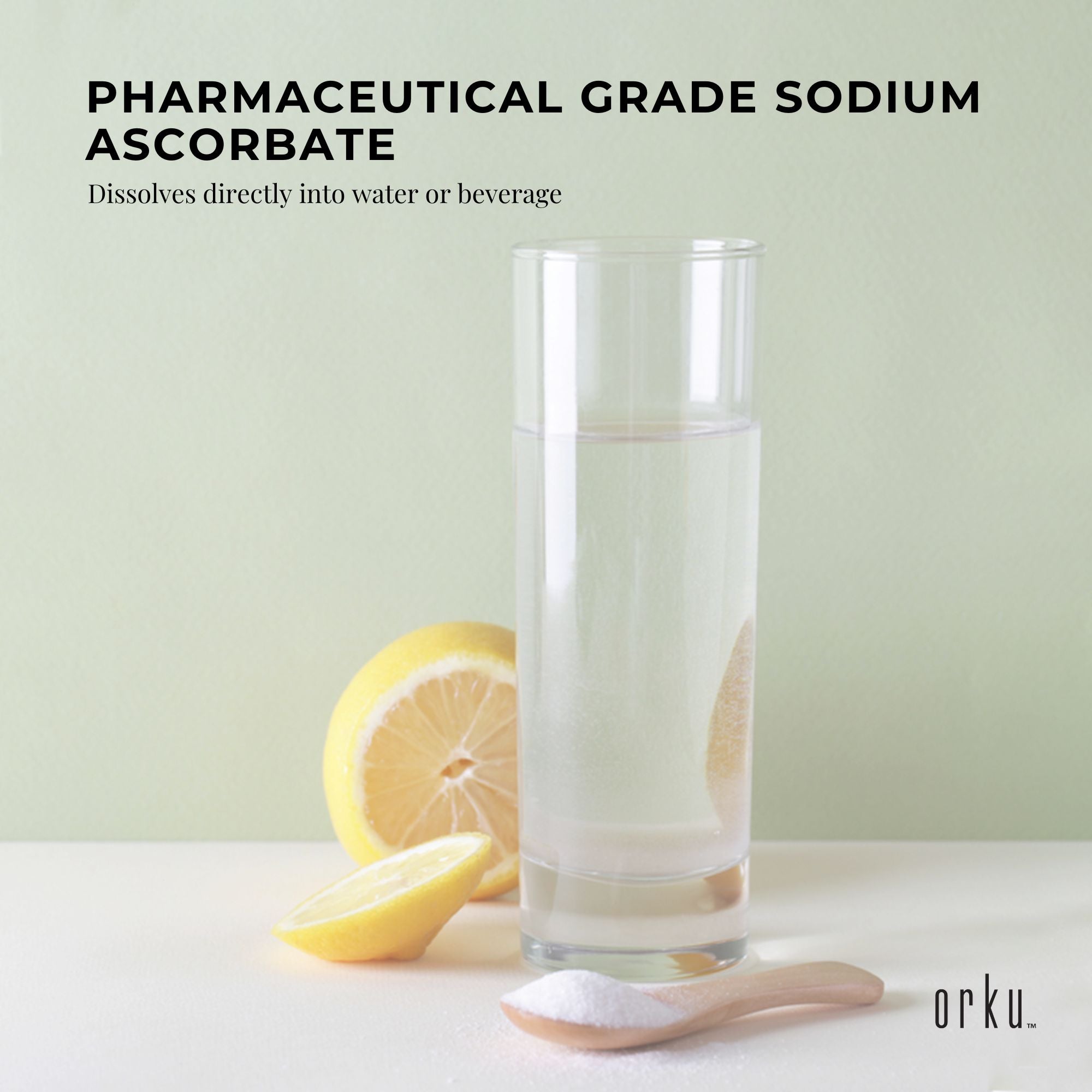 400g Sodium Ascorbate Powder - Vitamin C Buffered Pharmaceutical Ascorbic Acid 6