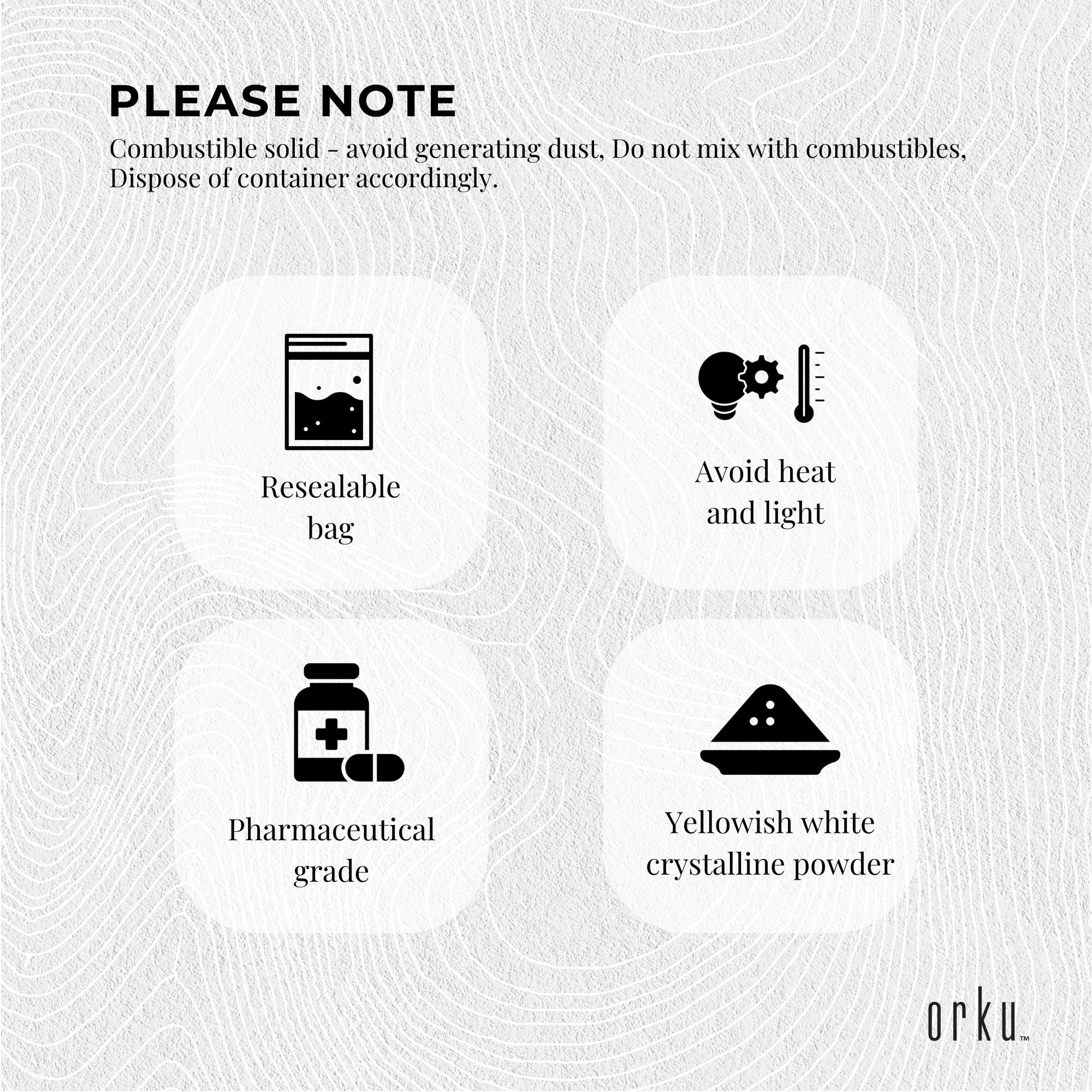 2Kg Sodium Ascorbate Powder - Vitamin C Buffered Pharmaceutical Ascorbic Acid 7